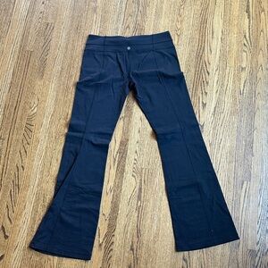 Lululemon Black Flared Yoga Pants